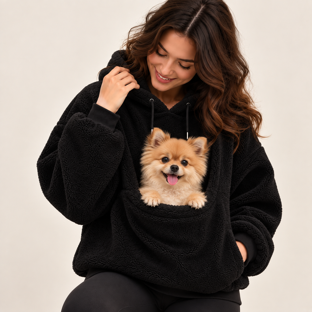 CozyCarry pet hoodie bonding lifestyle