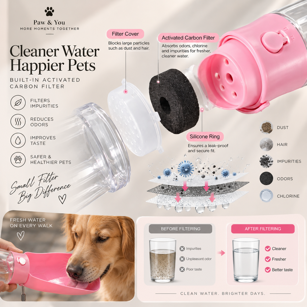 CozySip cleaner water for pets feature