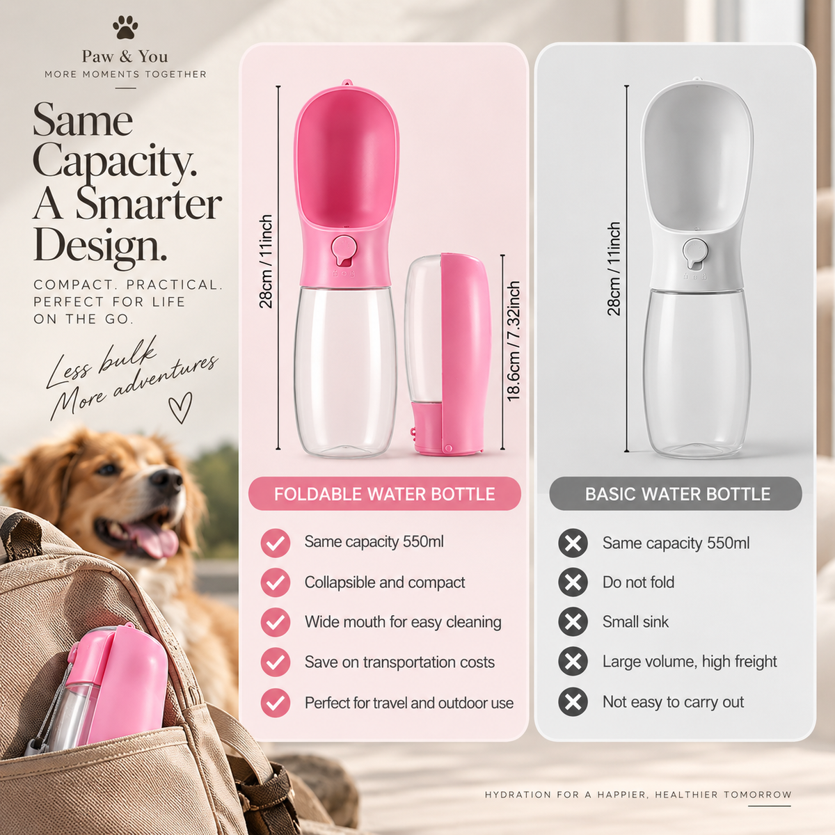 CozySip travel water bottle comparison