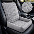 CozyRide gray padded pet car seat protector
