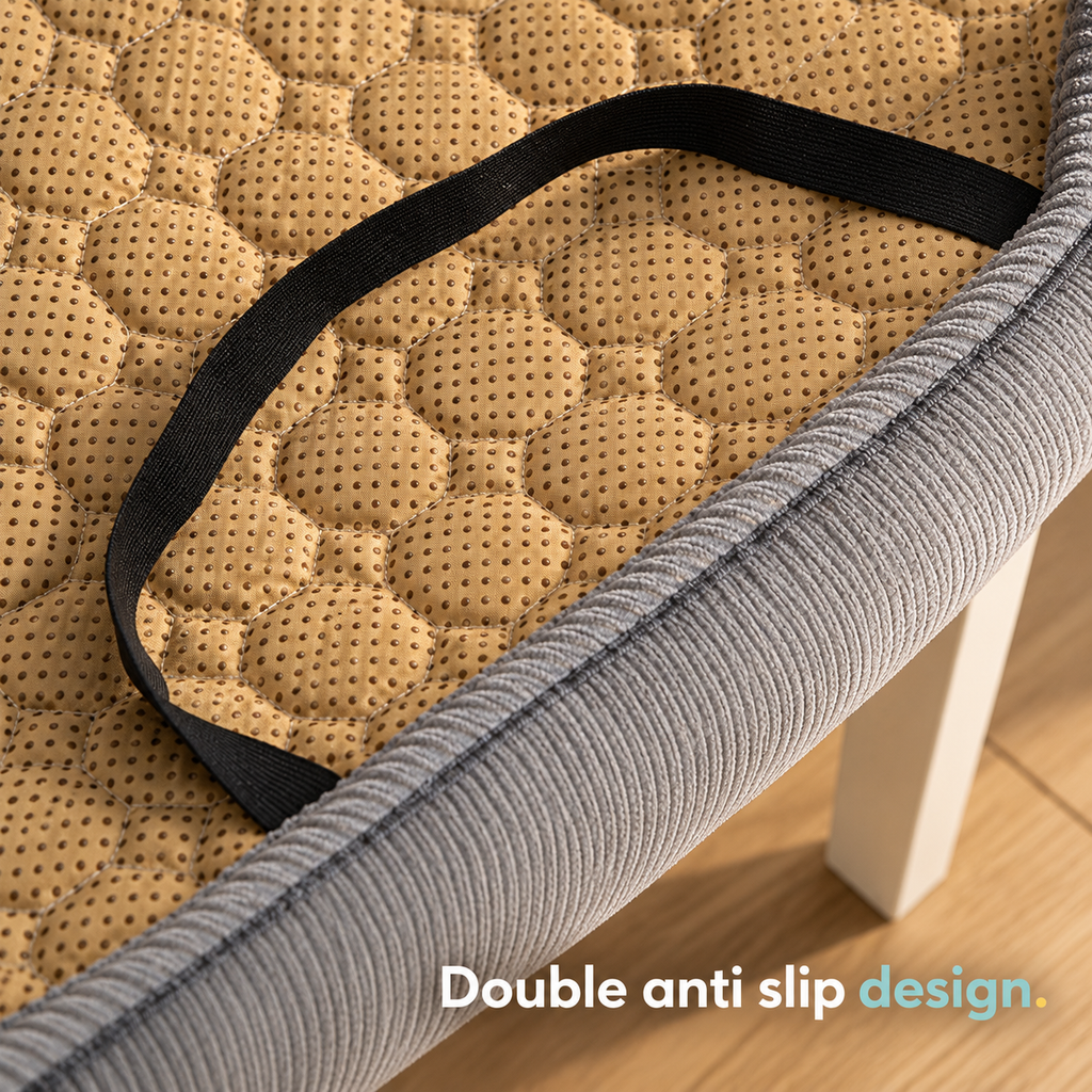 CozyRide non slip dual layer design