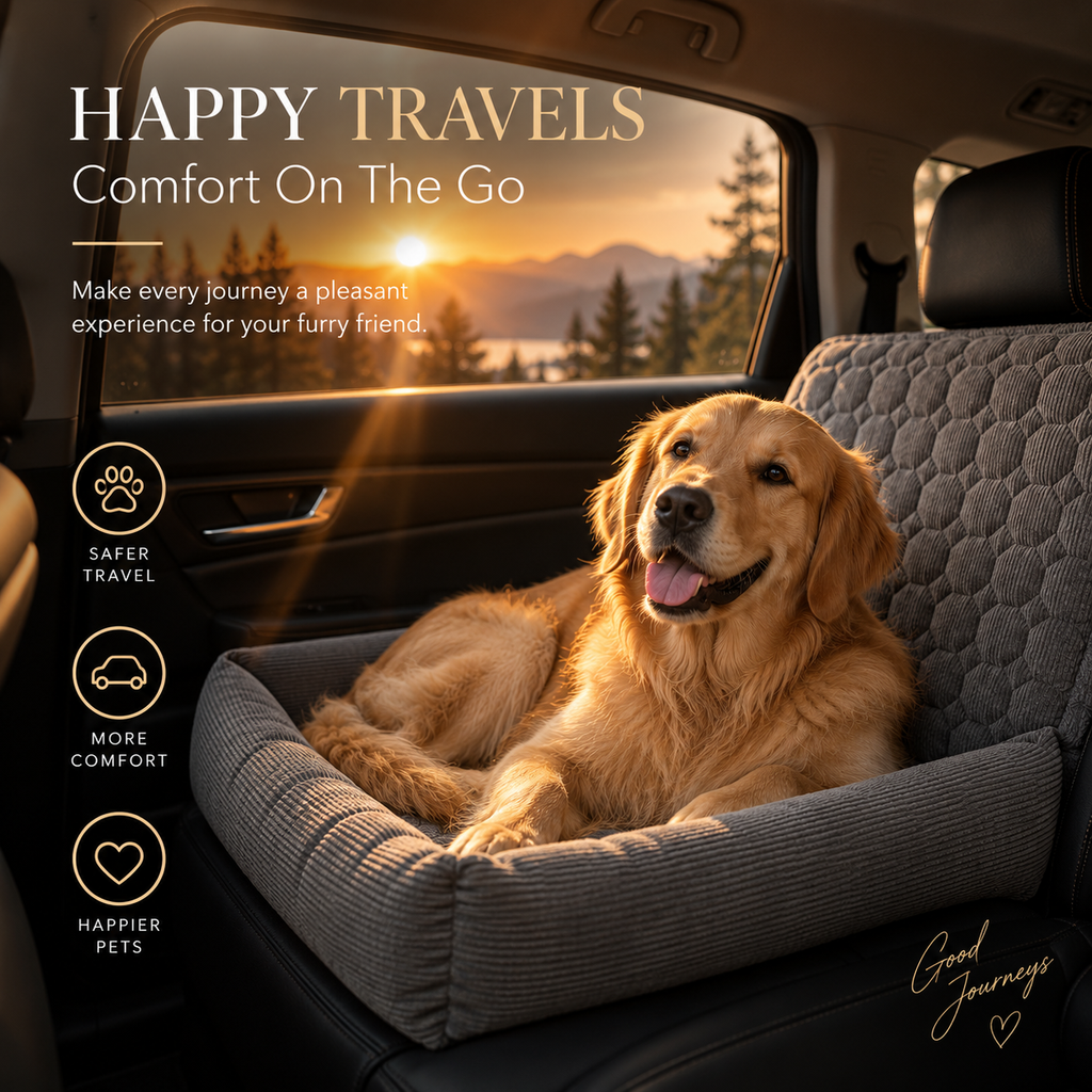 CozyRide happy pet road trip lifestyle