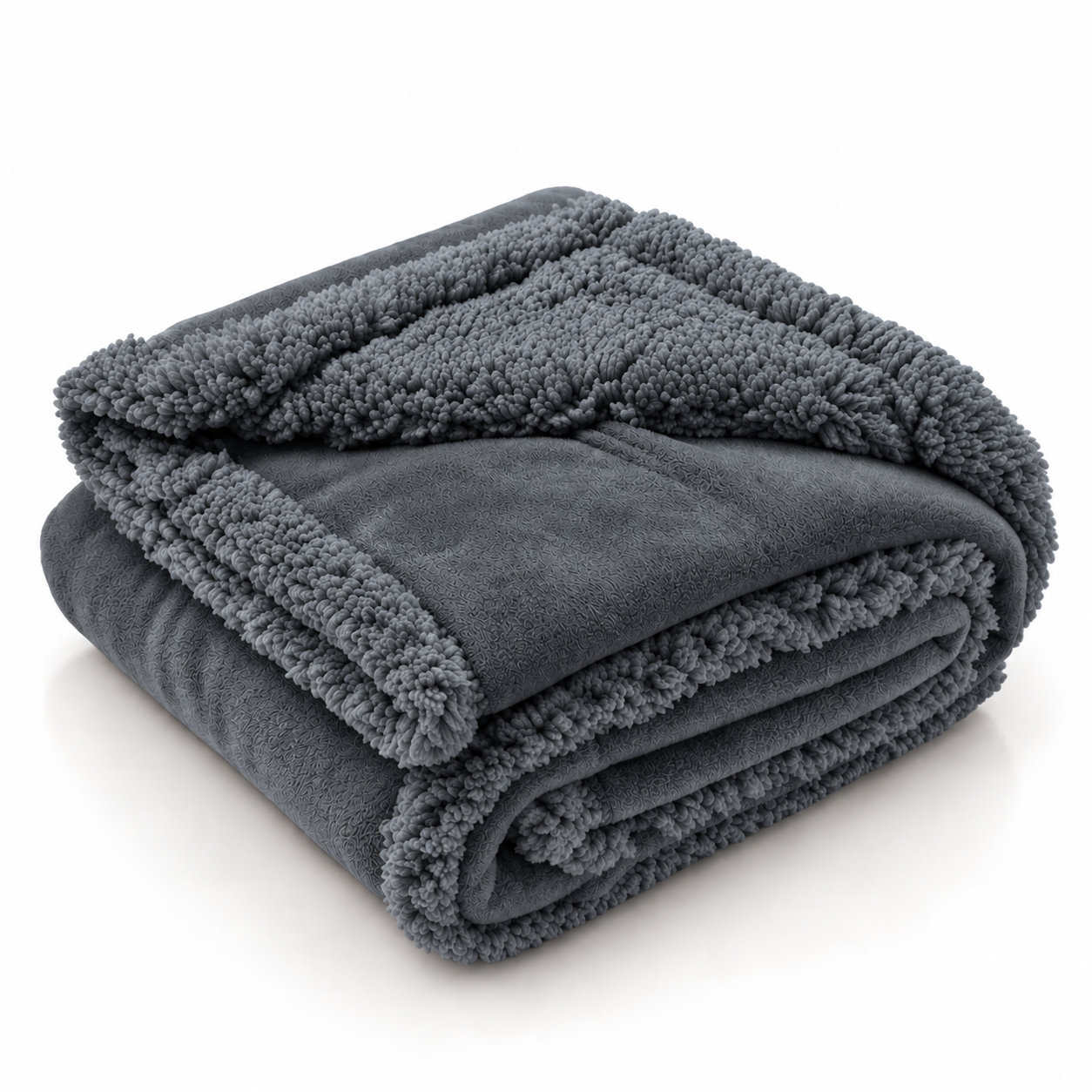 CozySherpa charcoal waterproof pet blanket