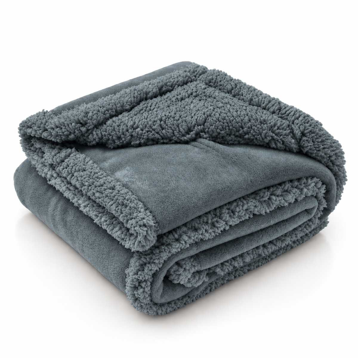 CozySherpa gray waterproof pet blanket